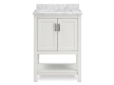 White 24 Inch Bathroom Vanity $339