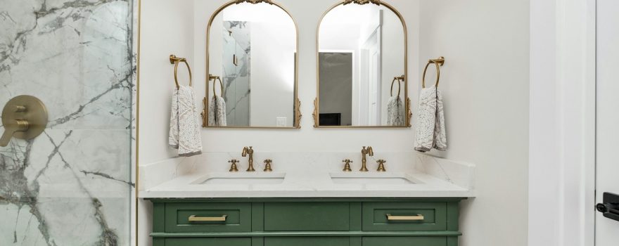 Discover the latest bathroom vanity trends, from floating styles to bold colors and smart storage.