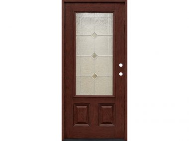 Classic Deco 3/4-Lite Fiberglass Door $869