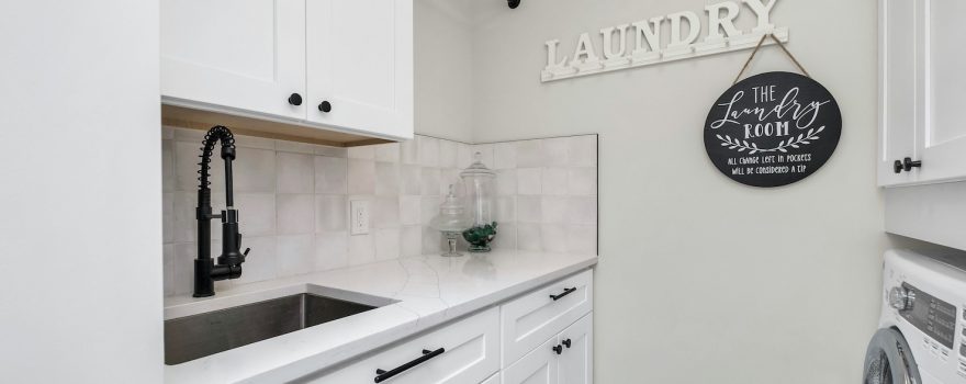 Laundry room makeover ideas &mdash; cabinets, counters, flooring, storage &mdash; that turn a cluttered chore room into one of the most useful spaces.