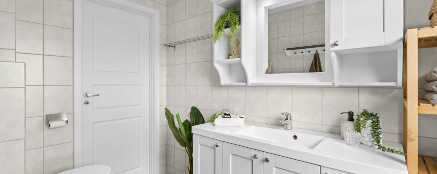 Modern bathroom storage ideas that go beyond the basic vanity — smart cabinetry, recessed shelving, and design moves for every size space.